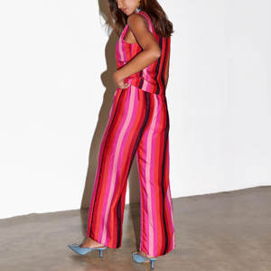 Never Fully Dressed Pink Stripe Elisa Trousers